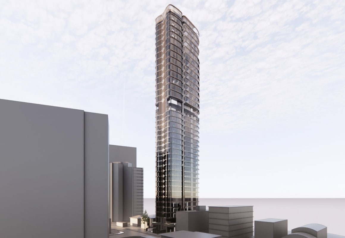 First look exclusive: Luxcon set for origami-inspired apartment development on Surfers Paradise beachfront
