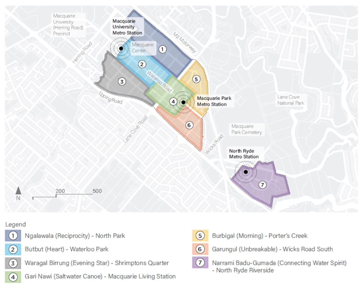 Macquarie Park Place Strategy plans seven new neighbourhoods with up to 7,650 homes