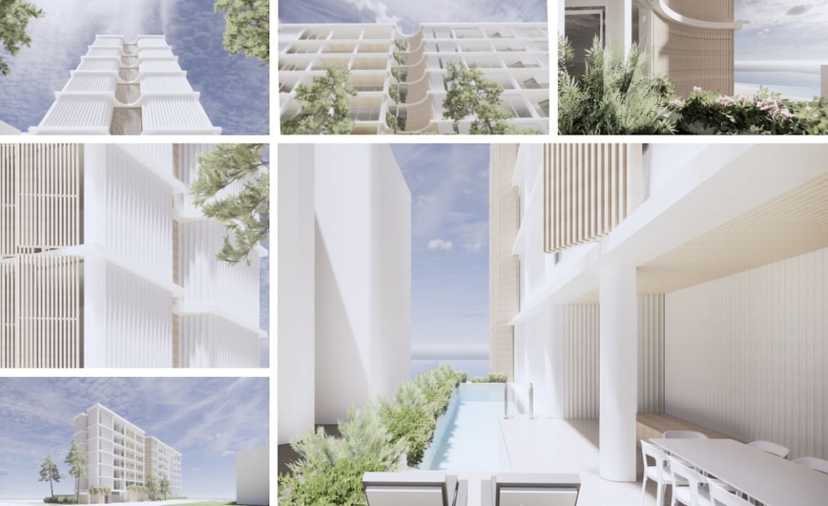 Mosaic set for new Bilinga beachfront apartment development, Bianca by Mosaic