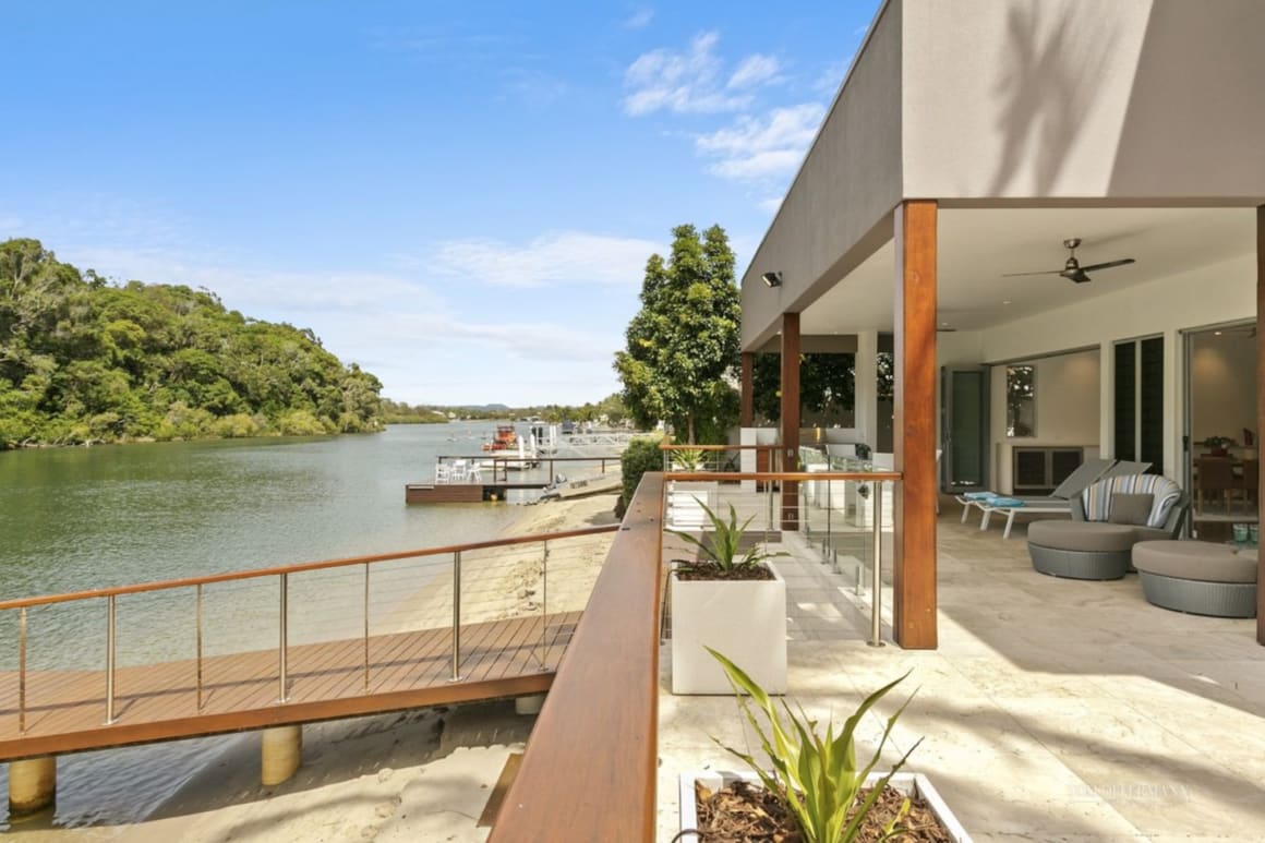 Lynette Rex, wife of former Ramsay Health Care boss Chris Rex, spends $10 million in Noosa