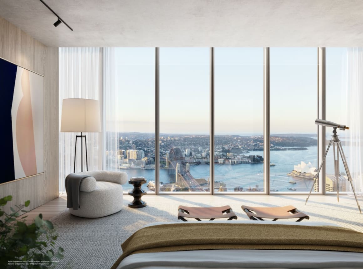 Lendlease reveal One Sydney Harbour luxury skyhome penthouses 