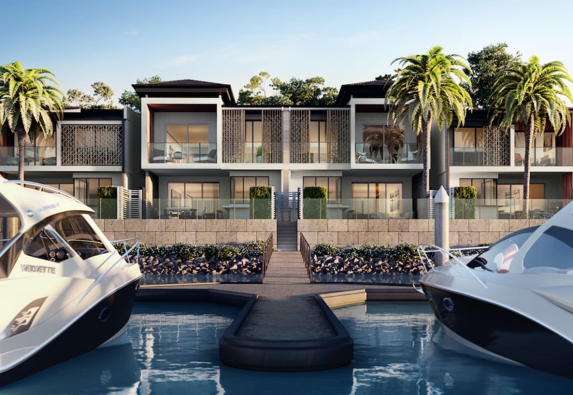 Keylin sell-out two Hope Island townhouse developments The Cove and Palladium