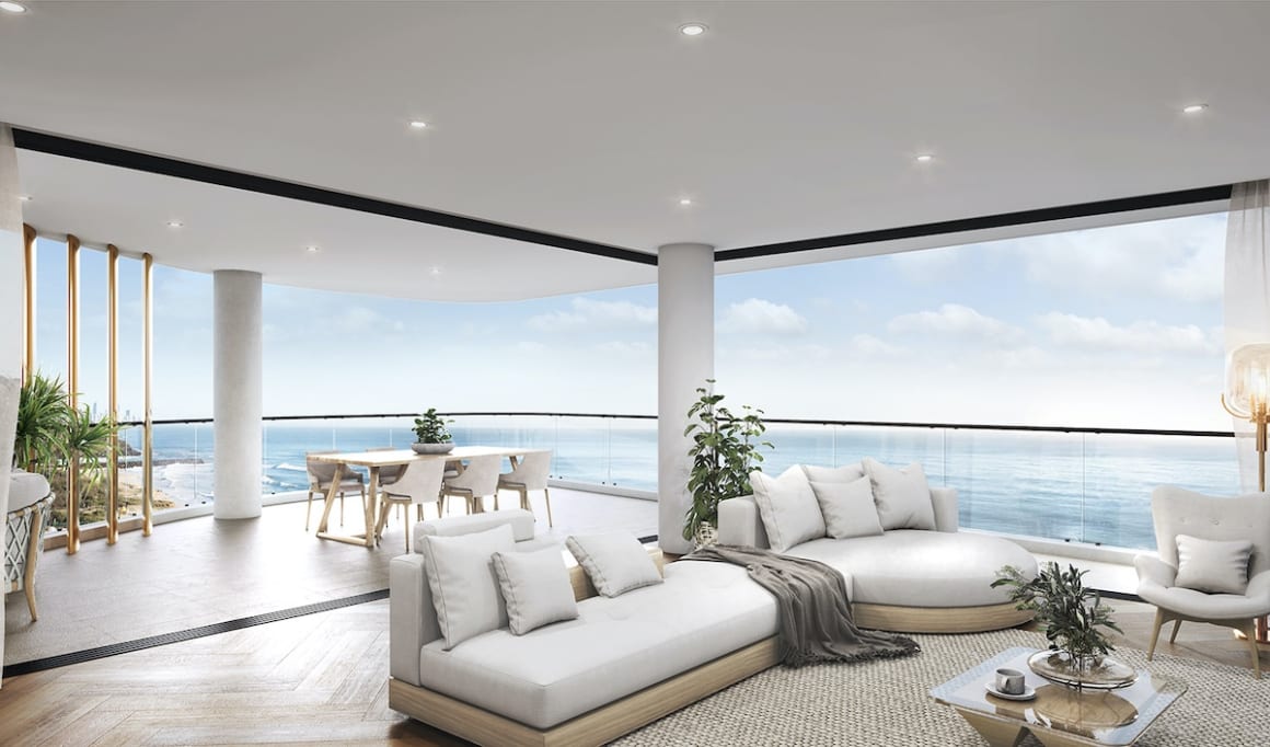 Sherpa sell-out Palm Beach apartment development Perspective Two Sea