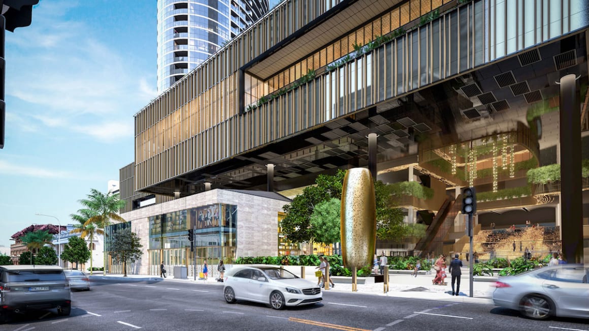 Art-filled atrium to redefine Queen’s Wharf Residences George Street entrance