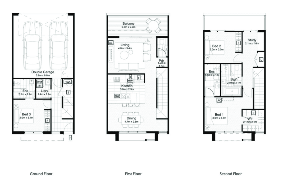 Floorplan focus: There are layouts to match every buyer at Cedar Woods’ St. A townhomes in St Albans