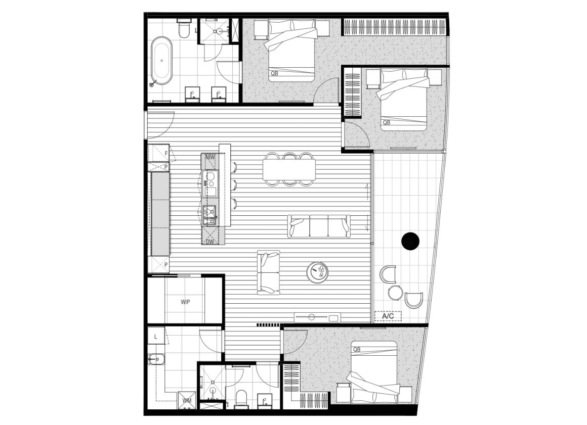 Floorplan focus: Uncover the spacious residences at newly complete Moonee Ponds apartments, Rise