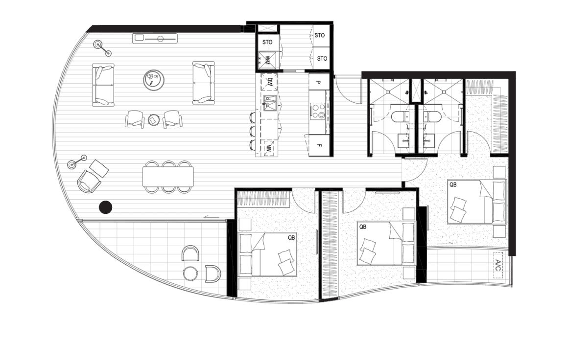 Floorplan focus: Uncover the spacious residences at newly complete Moonee Ponds apartments, Rise