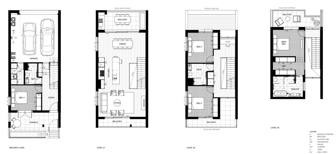 Floorplan focus: The last available townhouse configurations at Richmond’s Gramercy Terraces