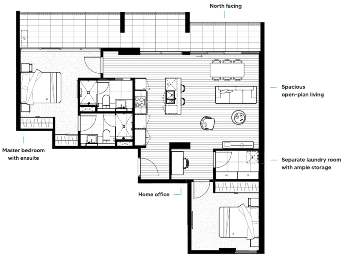 Floorplan focus: Caydon Property offer buyers multiple configurations at Due North, Preston apartments