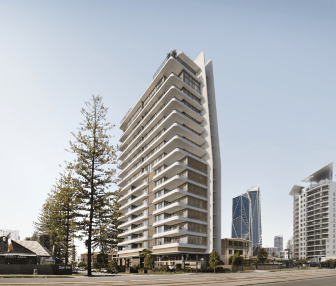 New Surfers Paradise apartment tower designed inspired by yachts