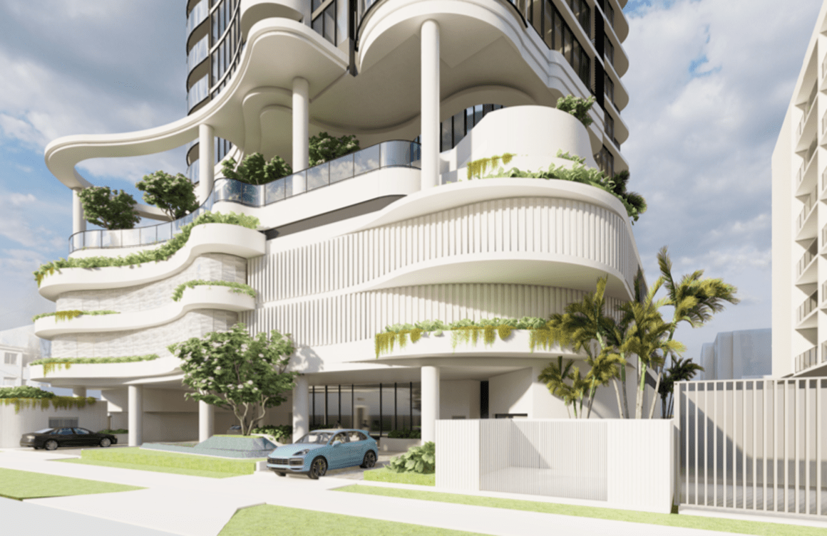 First look: Raptis lodge Chelsea Avenue, Broadbeach apartment plans