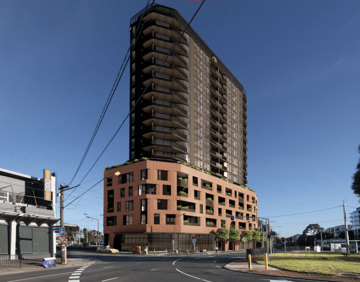 Essendon 100-apartment development plans lodged