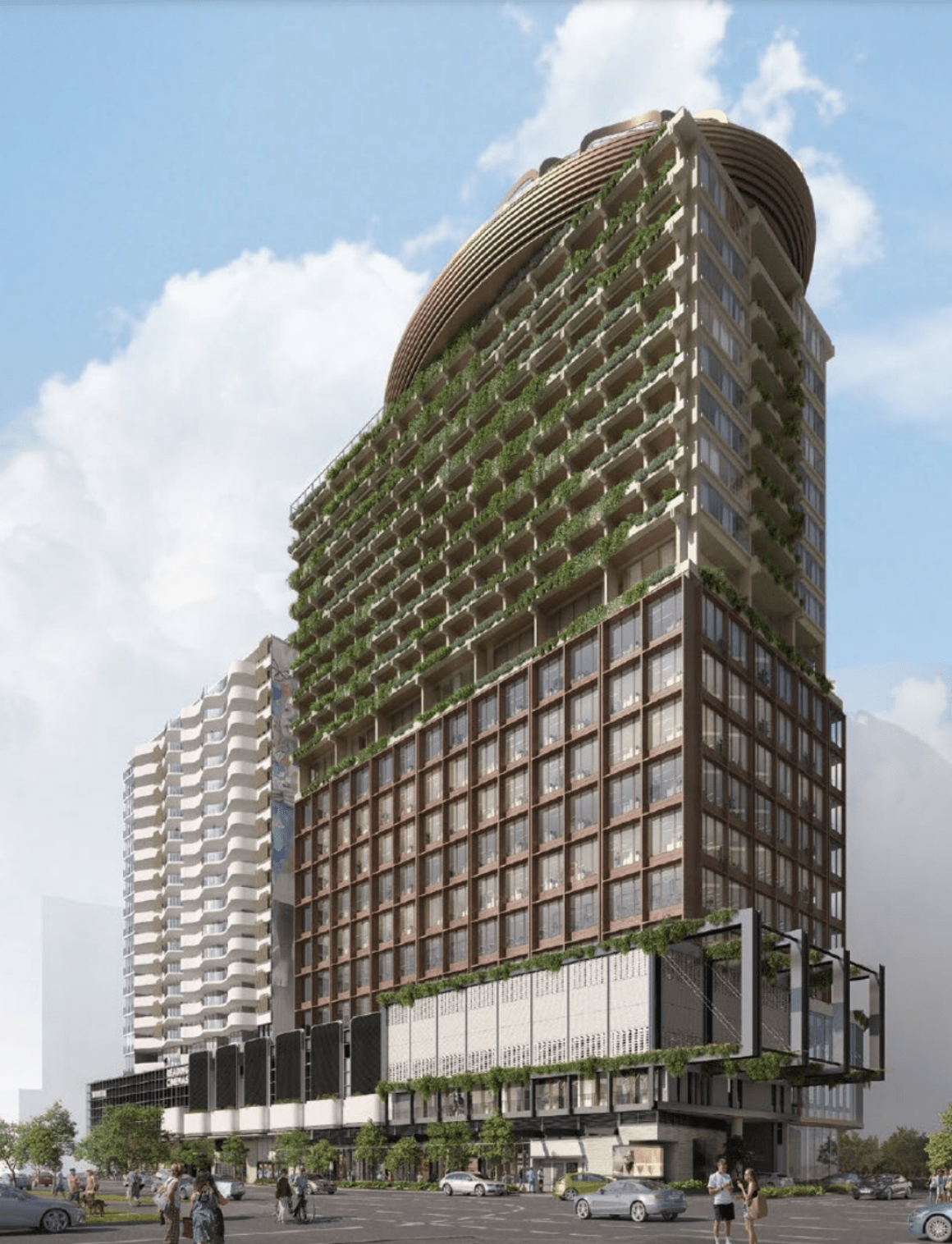 Pellicano revise plans for South City Square tower in Woolloongabba