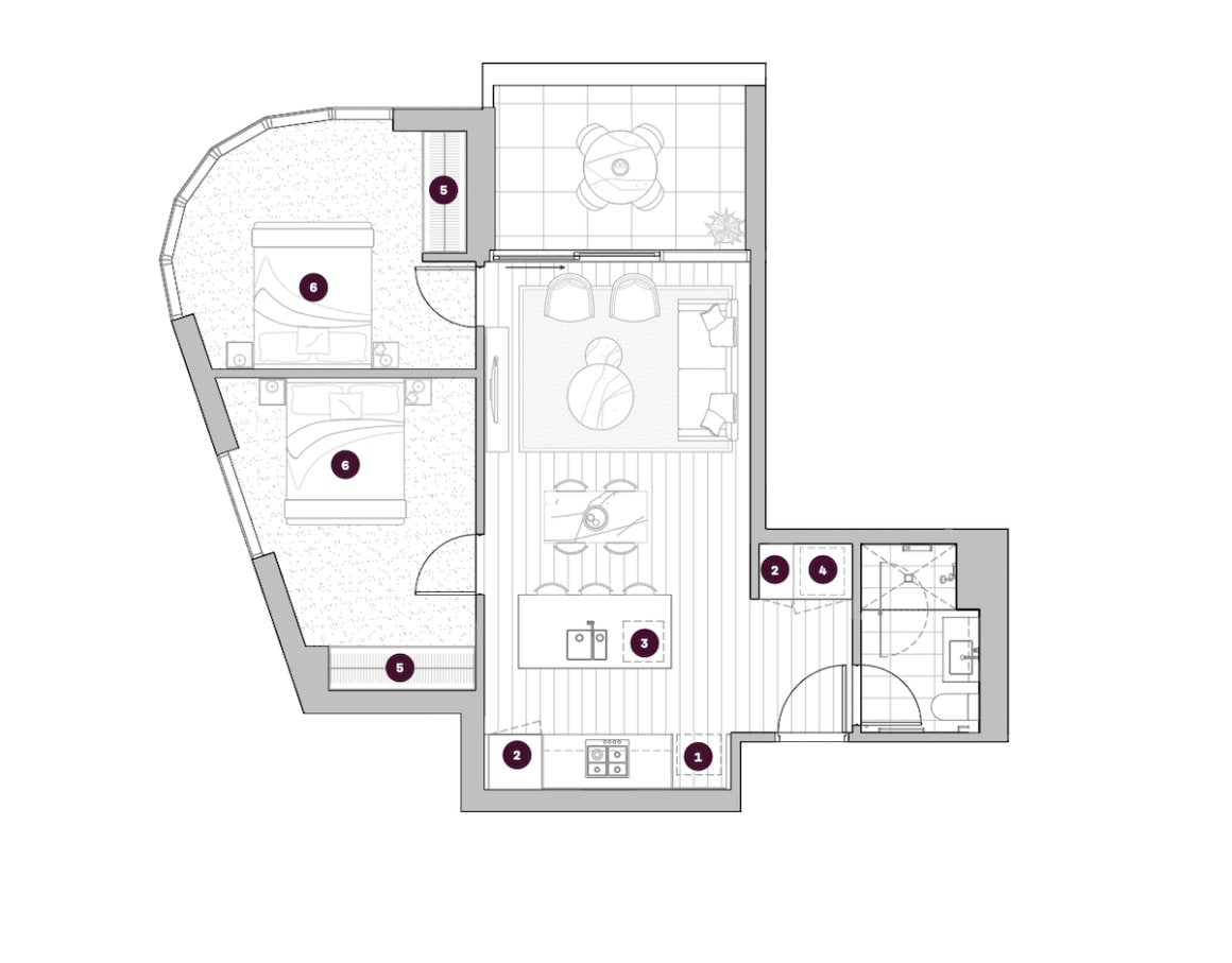 Floorplan focus Uncover the rejuvenating apartments at S...