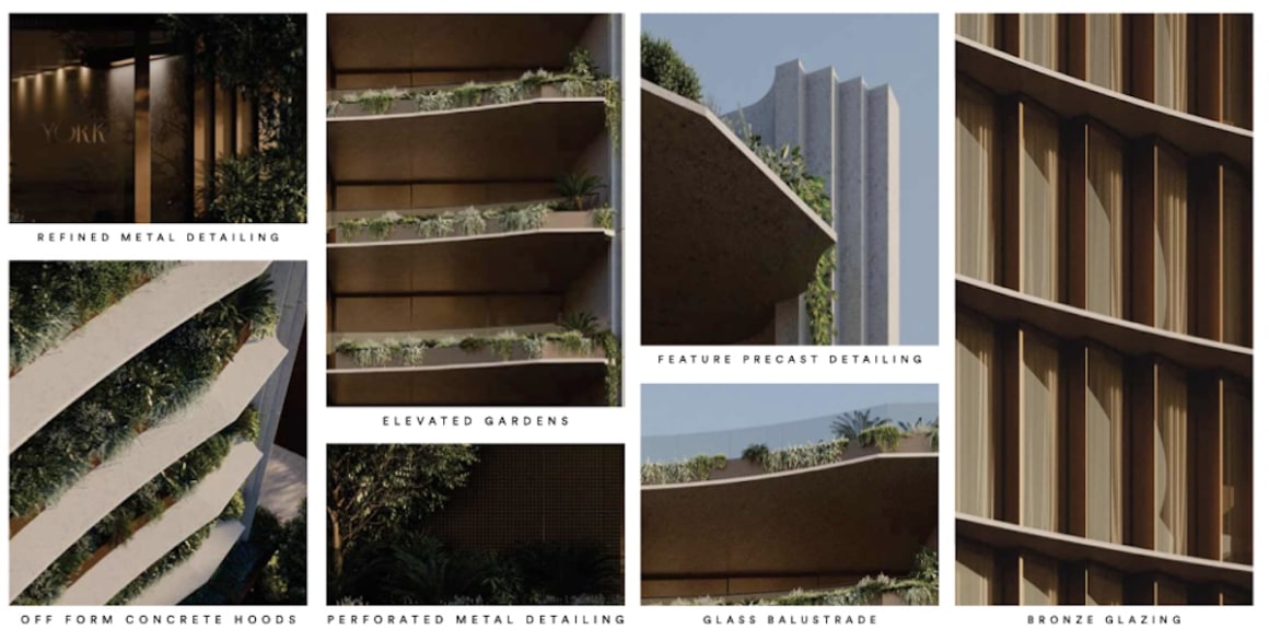 GRAYA set for luxury New Farm apartment development, York