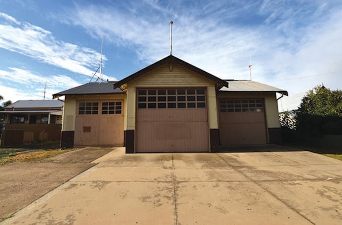 Former Rushworth landmark fire station for auction