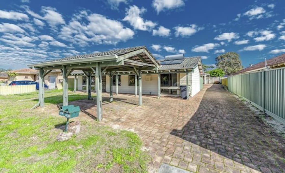 Gosnells, WA mortgagee residence listed for $215,000