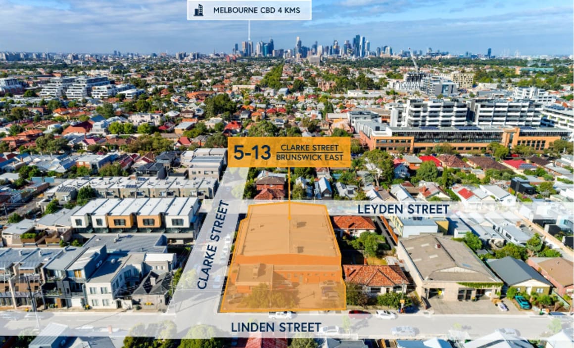 Brunswick East development site sold for 6.3 million
