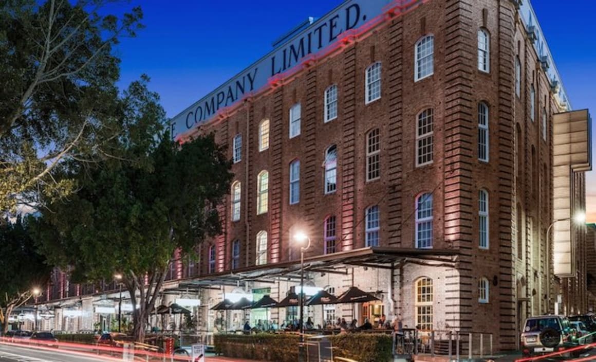 Streetcorner Jimmy premises in Teneriffe's London Woolstore for sale