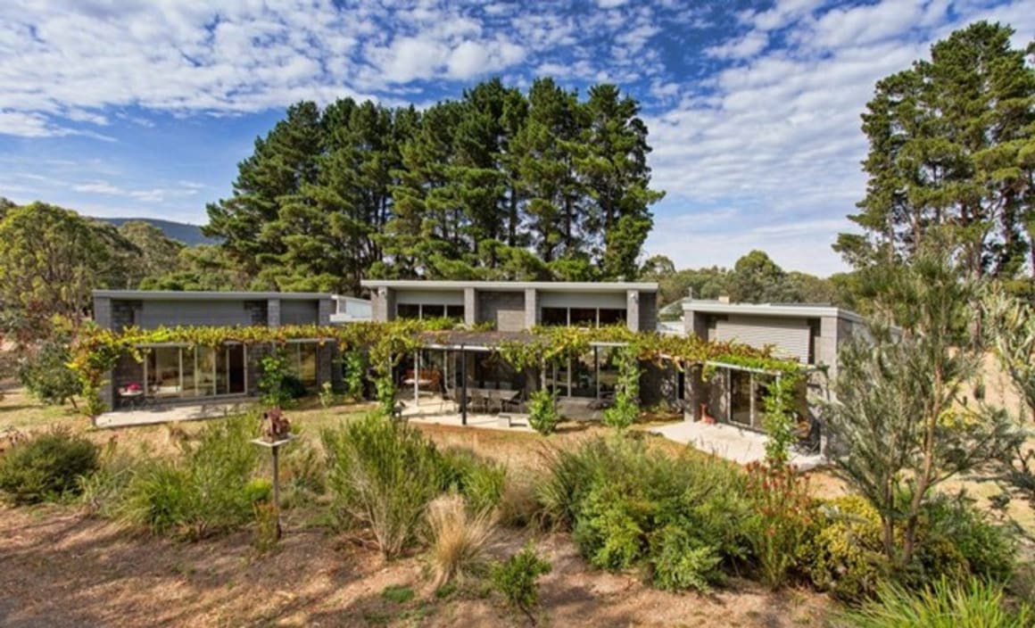 Woodend architect's trophy home offering