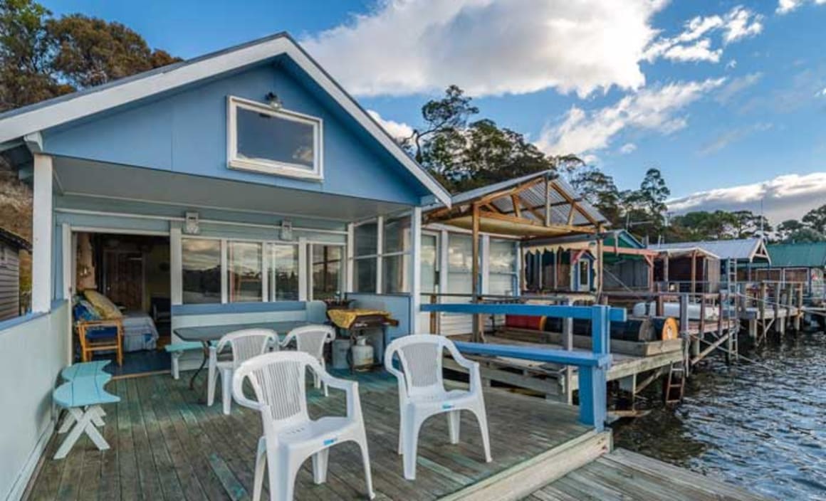 Boat sheds listed on Cornelian Bay, Hobart