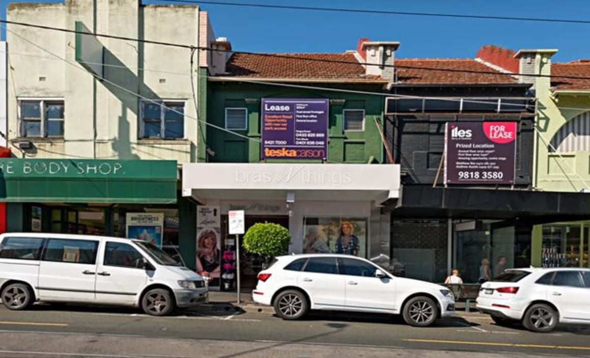 Mixed-use Camberwell site leased by stationery business