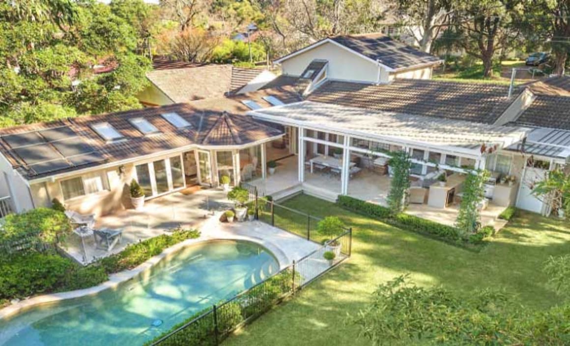 New price tag for bridal designer Lisa Gowing's Wahroonga home