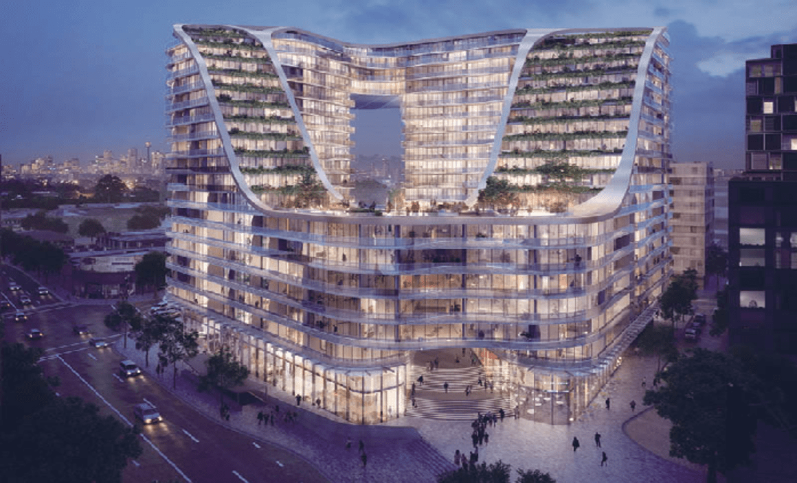 Crown's award-winning Green Square project Infinity