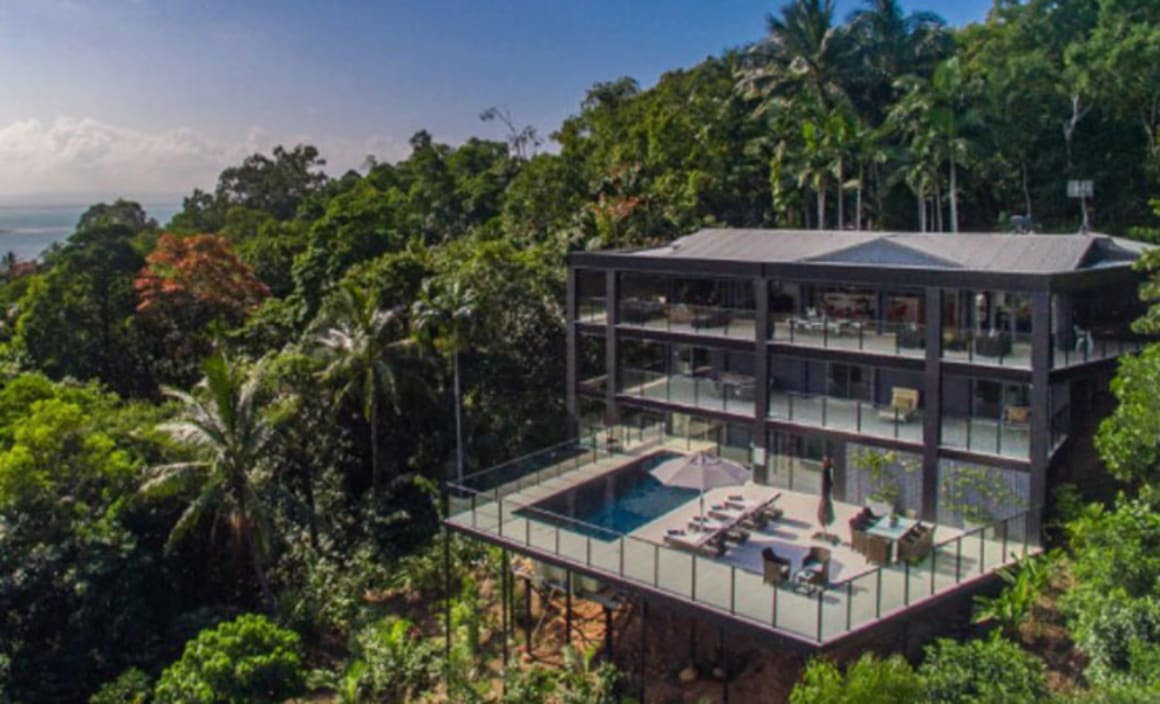 Patti Mostyn's Port Douglas home, The Glasshouse, listed for sale