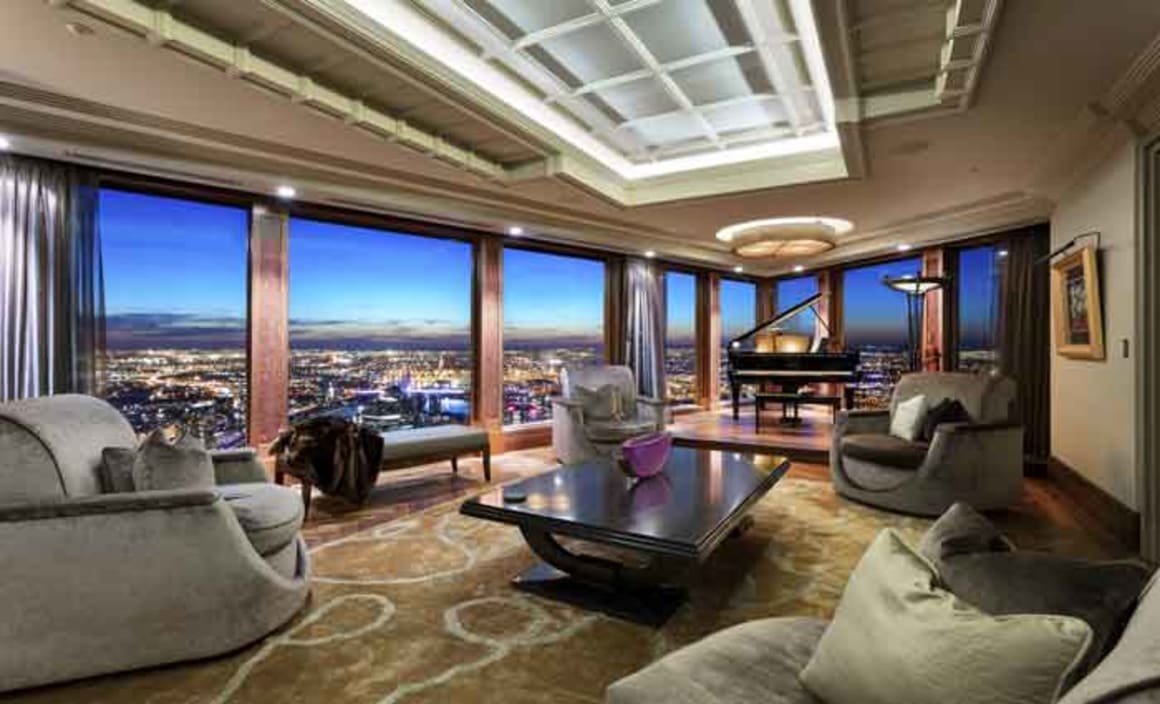 Eureka penthouse hits the market