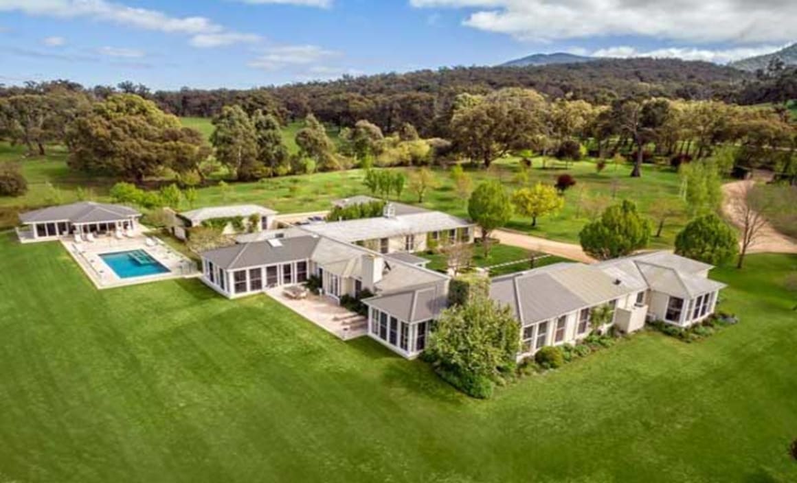 Field House, Mt Macedon sold by horse trainer Lloyd Williams