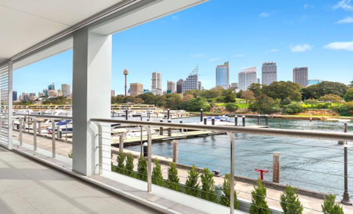 Ingham family purchases Finger Wharf apartment