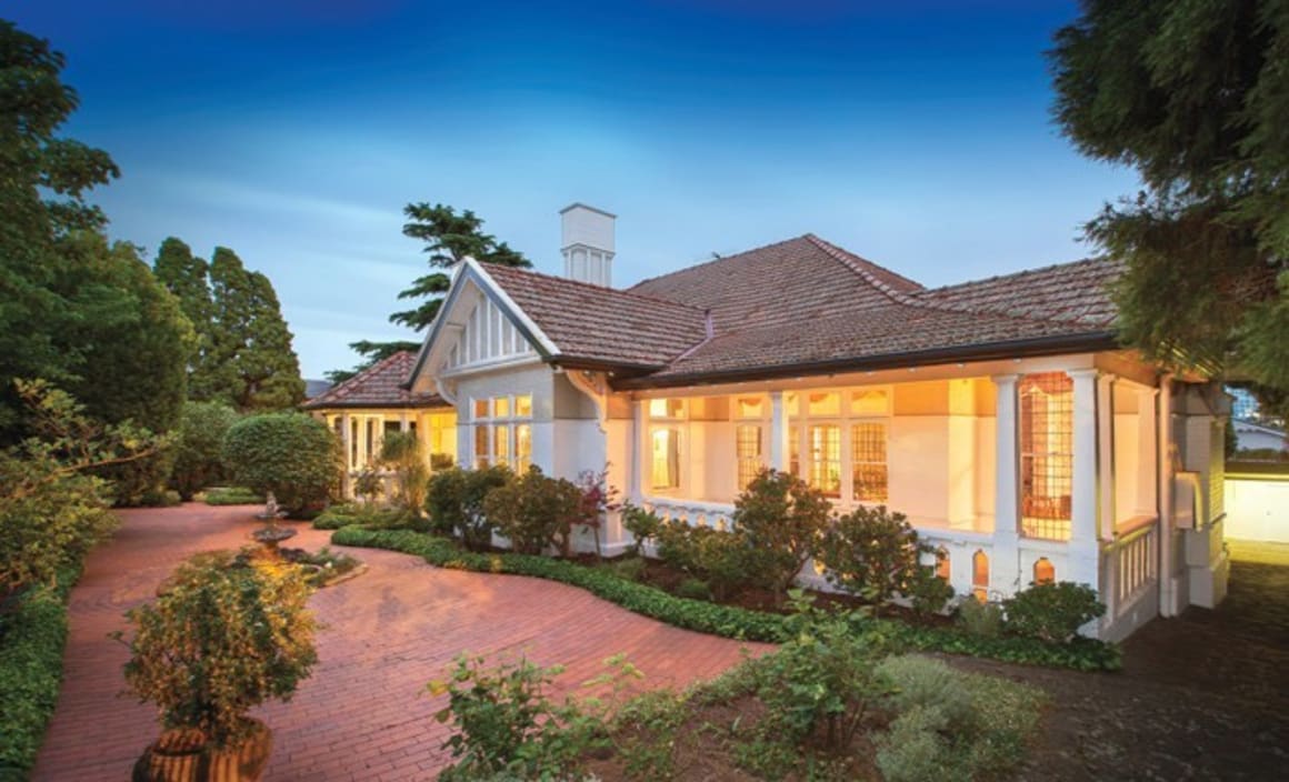 Edwardian style trophy home listed in South Yarra