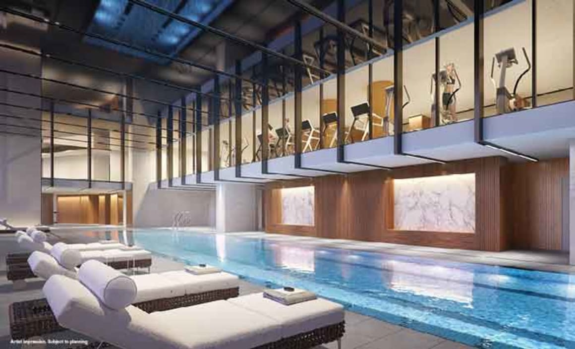 Swimming pool at Lendlease project growing concierge culture converts CBD apartment buyers