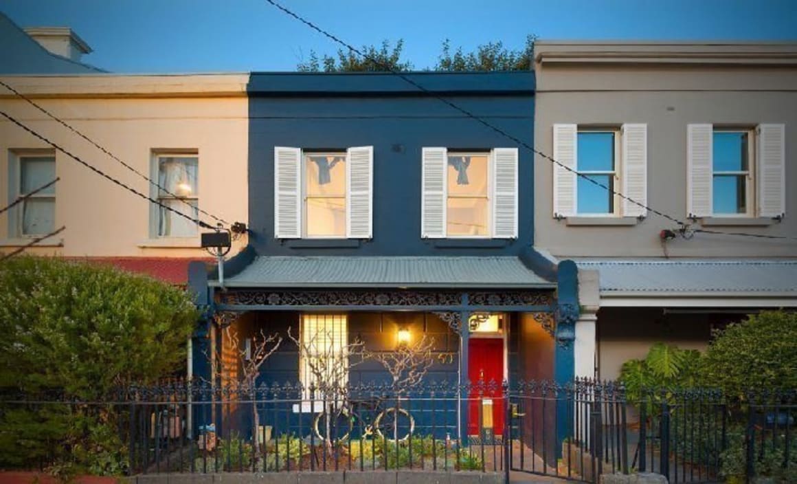 Hamish Blake and Zoe Foster sell in Fitzroy