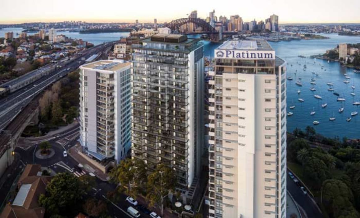 Both of Aqualand's Blue at Lavender Bay penthouses now sold