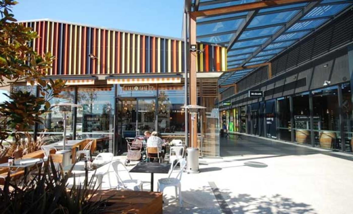 What are the future trends in sustainable design for retail centres?