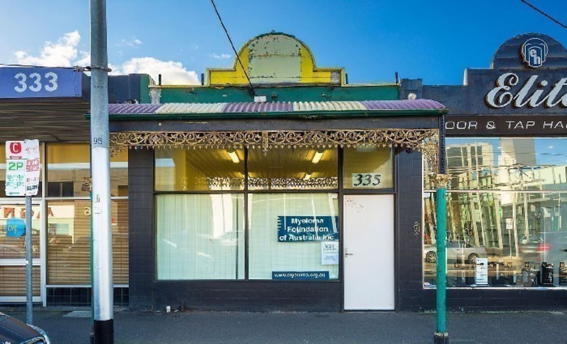 Swan Street, Richmond retail property on the auction block