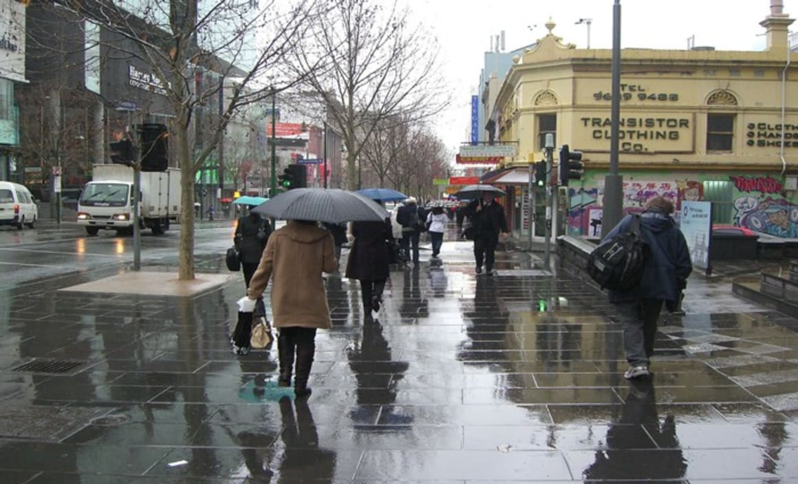 March retail vacancy in Melbourne's CBD, Swanston Walk at 2.6 percent