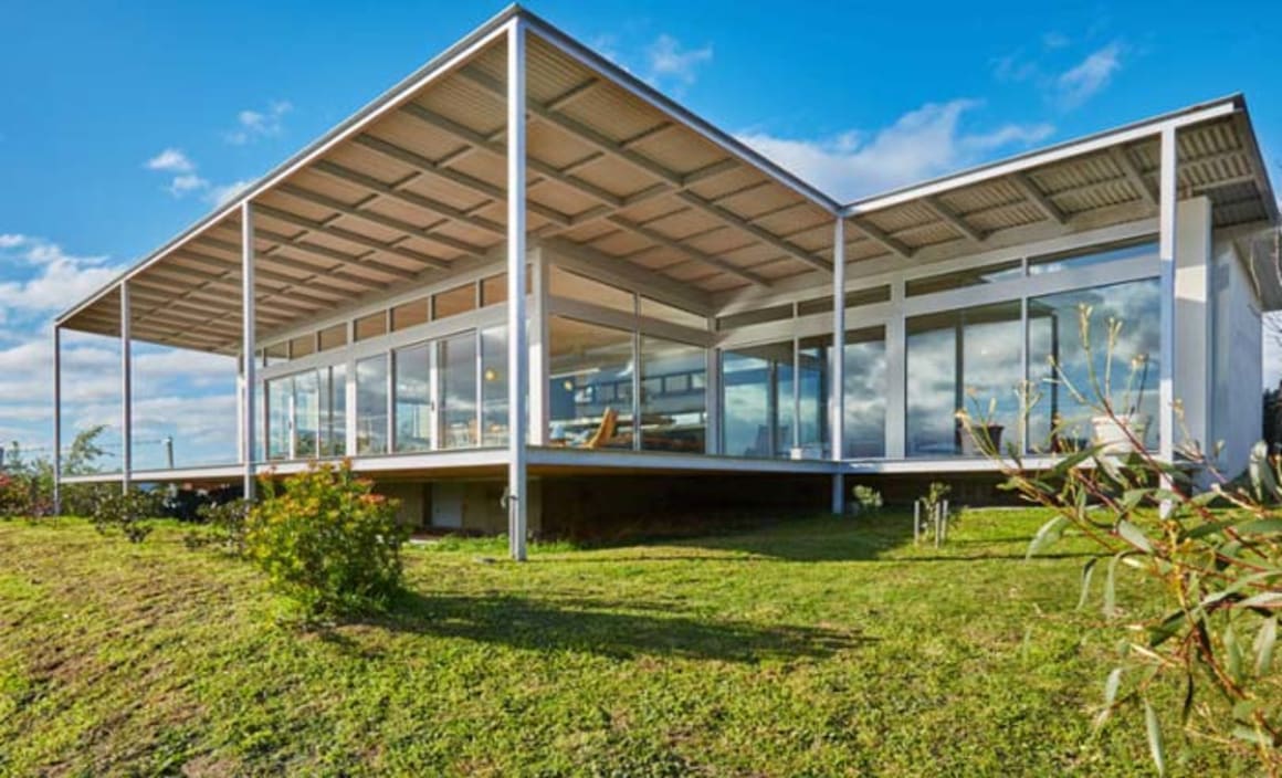 Contemporary Tasmanian beach house listed at Opossum Bay