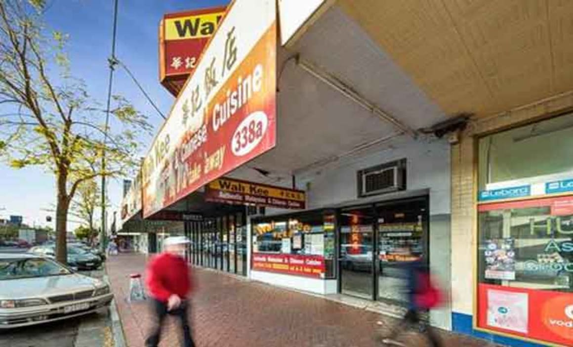 Shop leased to Asian diner in Melbourne's Clayton sells for $2 million on a tight yield 