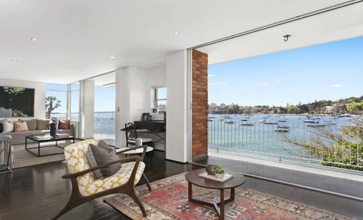 Ben White lists Darling Point apartment