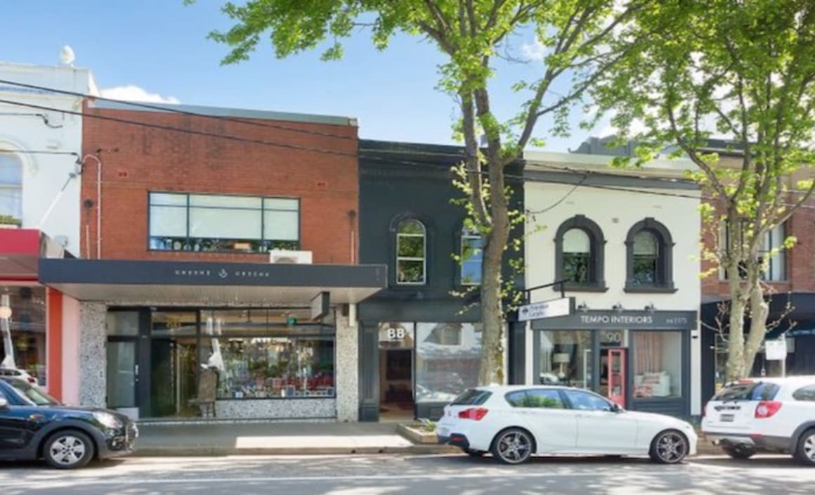 Narrow Queen Street, Woollahra shop listed for $4.6 million