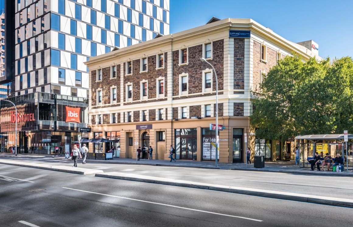 Commercial building in Adelaide CBD up for sale