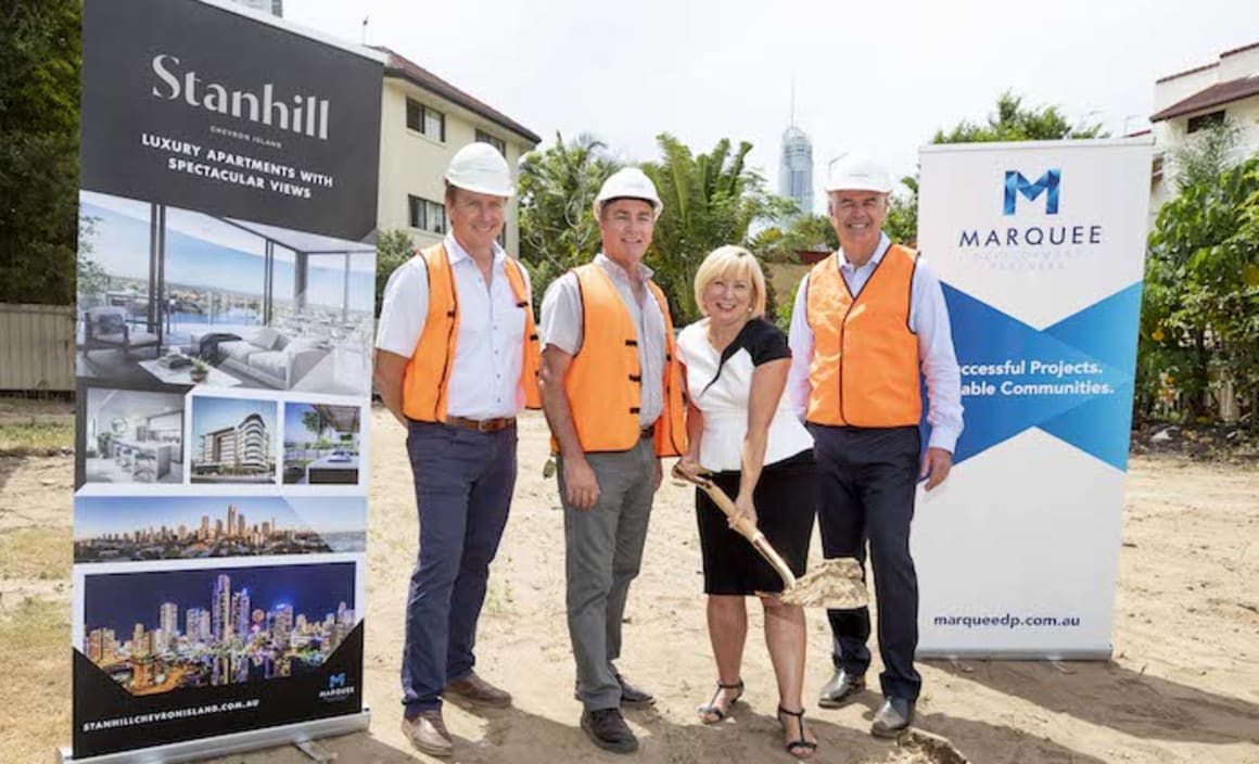 Construction commences on Chevron Island project Stanhill