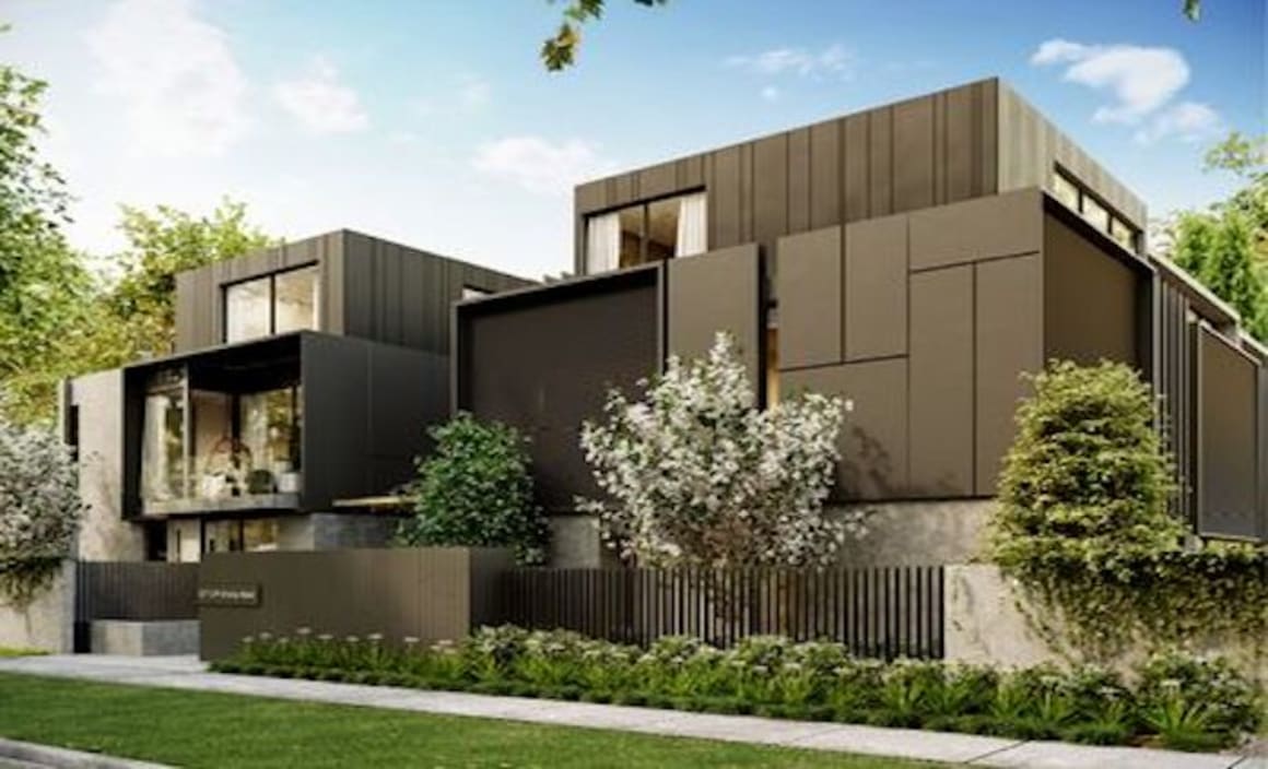 Armadale set for luxury townhouse project Orrong