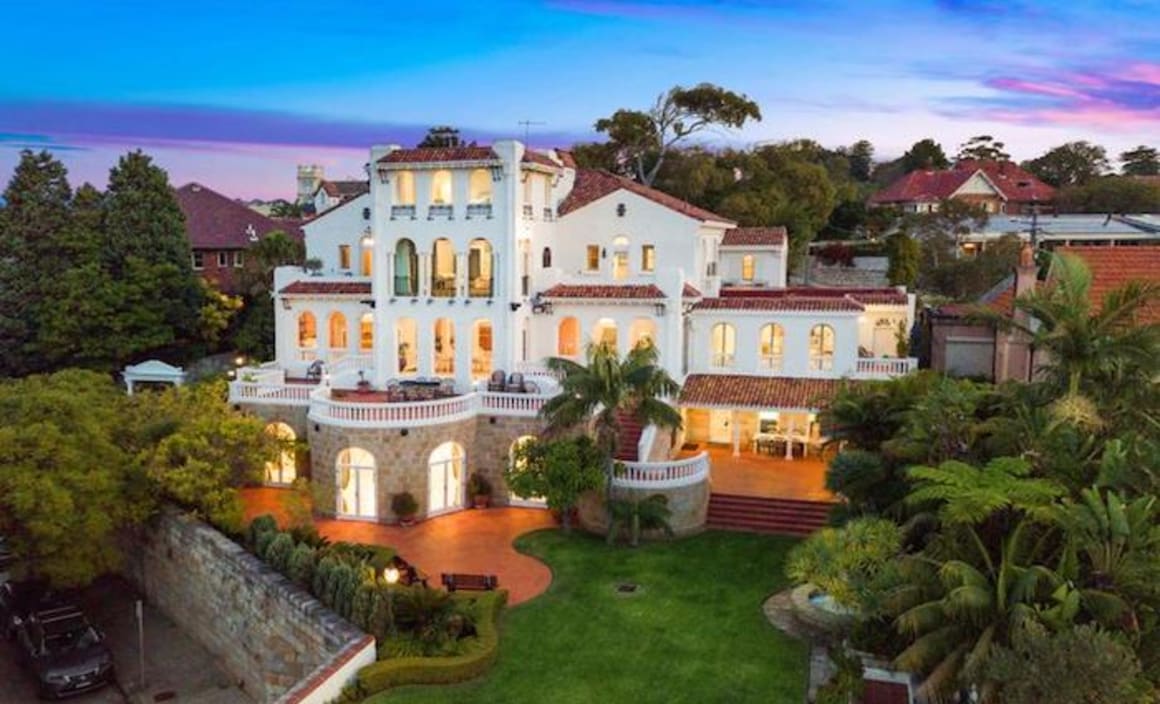 Bellevue Hill trophy home Alcooringa for sale