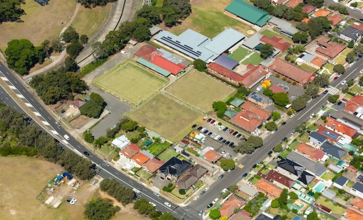 Sydney's Belfield Bowling Club lists two of its bowling greens