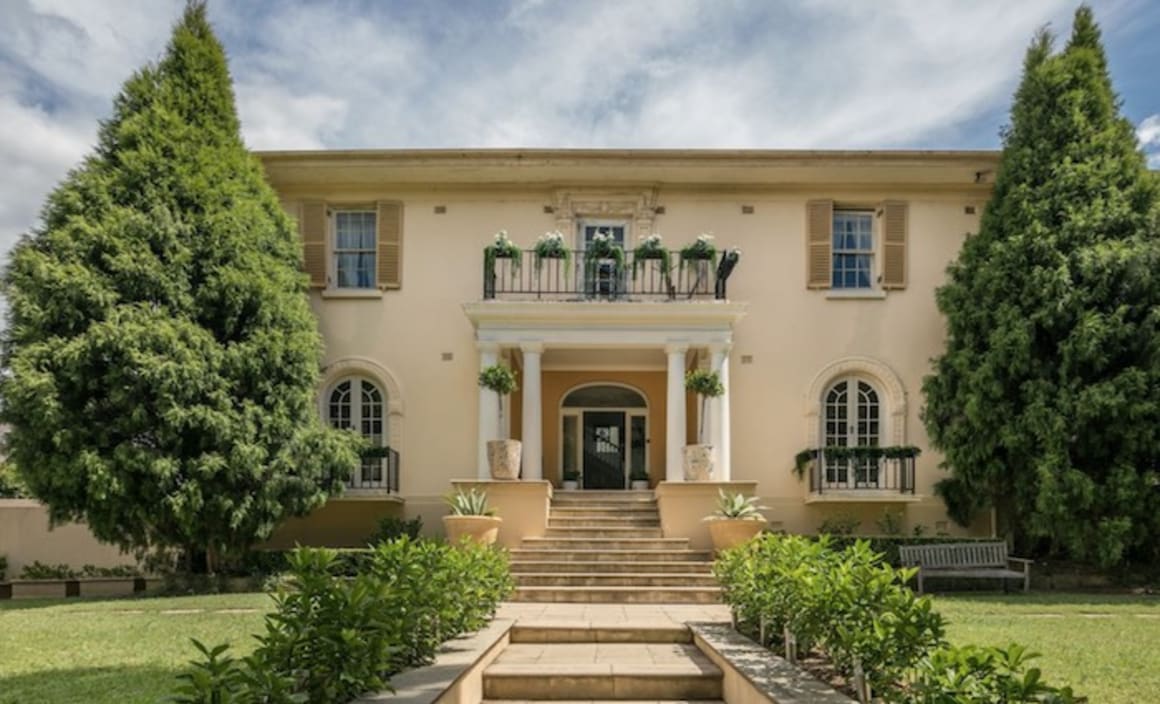 The former Bellevue Hill home of financier and debt collector Big Jim Byrnes listed