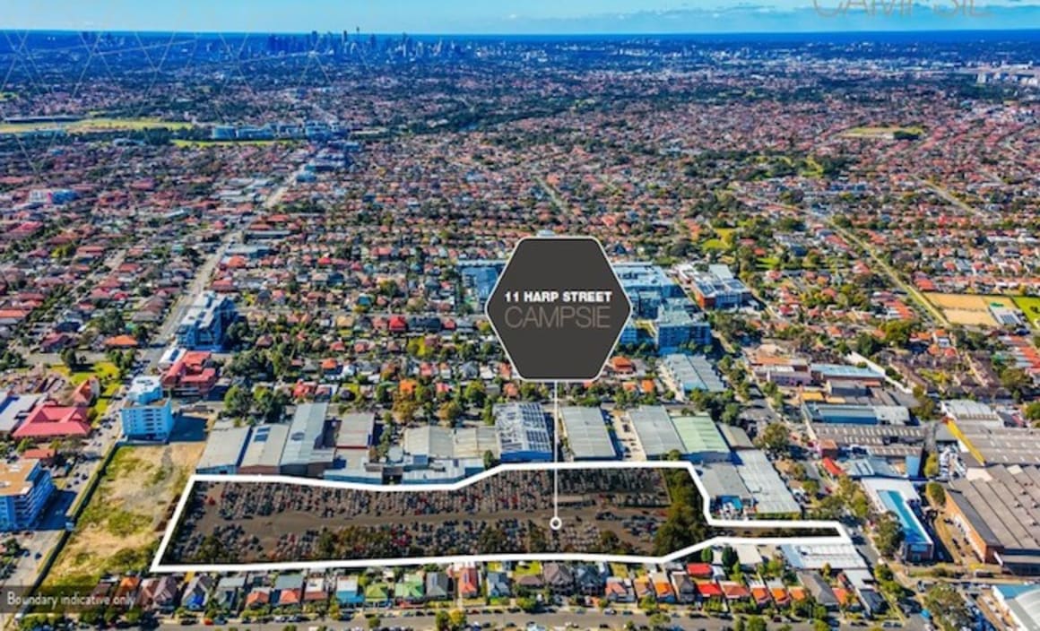 Infill site with prospects for apartments in Sydney's Campsie listed 